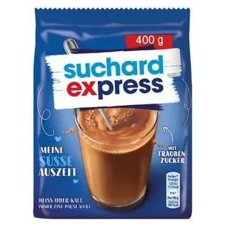 Suchard Kakao kakao express, Pulver, mit Traubenzucker, 400g