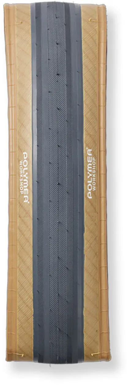 Polymer Workshop x Panaracer GravelKing Slick R Gravel-/Rennradreifen - grey/tan - 700 x 30c