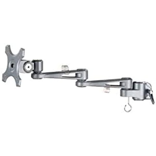 Lindy 40696 Modularer LCD-Monitorarm, lang, modular 1fach Monitorhalterung Silber