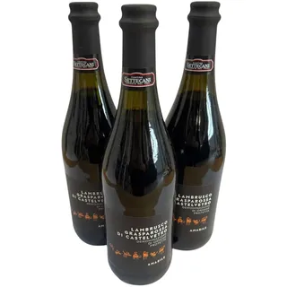 Lambrusco Grasparossa Amabile DOP (3 Flaschen) - Cantina Settecani