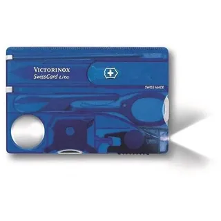 Victorinox SwissCard Lite saphir transparent