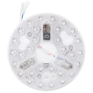 Oreilet 5,3 Zoll Deckenlüfter LED LEG Licht, 15W Runde Deckenventilatorlicht mit 3000k 4200K 6500K, 95 Bis 265 V, LED Leuchtmotor Nachrüstkit für Deckenspülung Licht