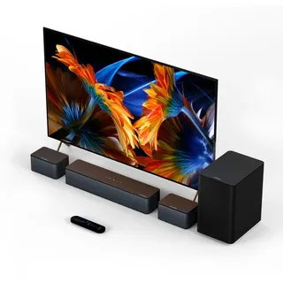 ultimea 5.1 Dolby Atmos, 3D Surround Sound System Soundbar mit Subwoofer, und Rear-Lautsprechern,