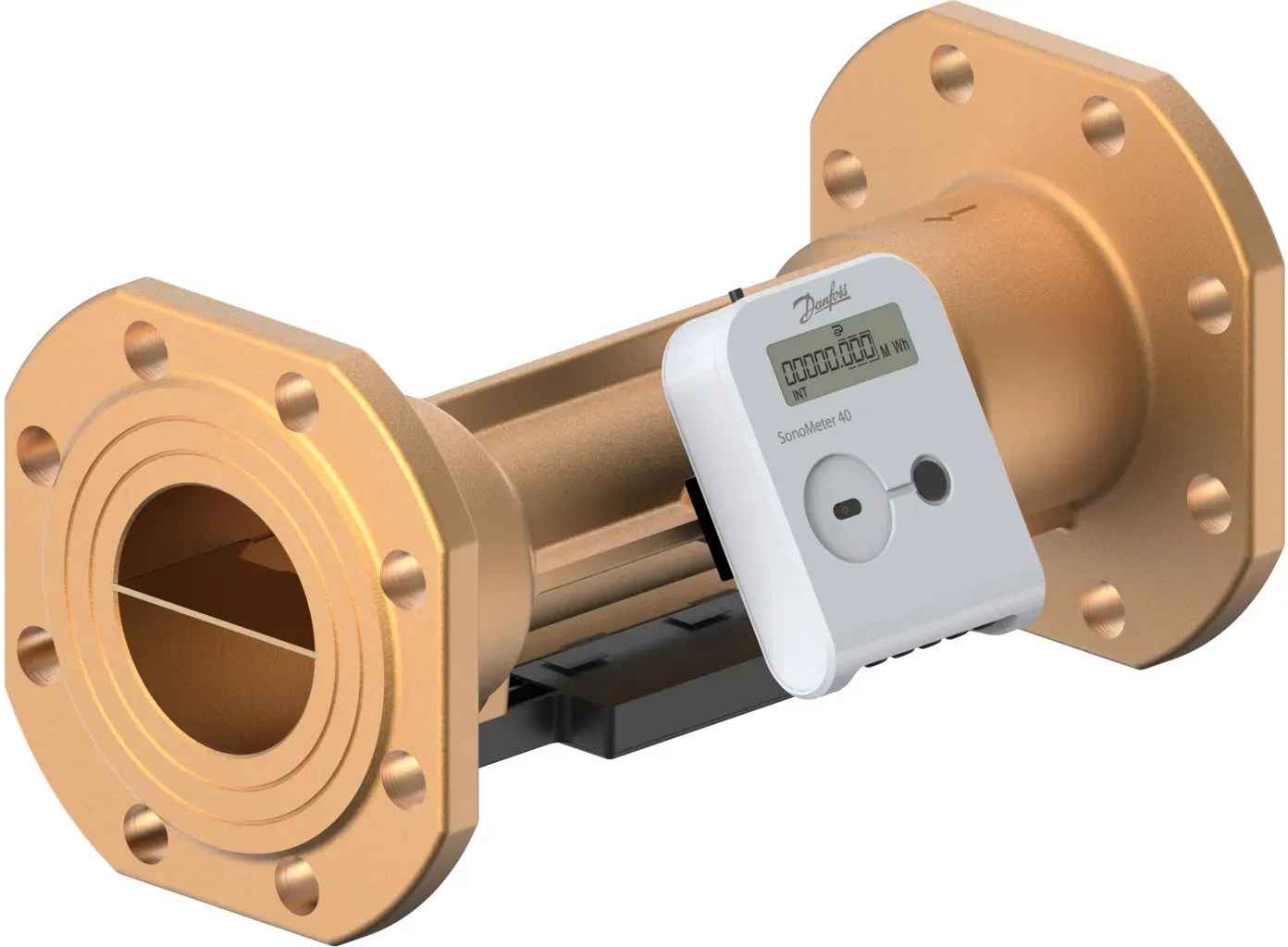 Danfoss Wärmezähler SonoMeter 40 QP60 DN100 RL PN25 230V Mbus Pu IP65 MWh