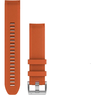 Ersatzarmband QuickFit 22 Silikon ember orange