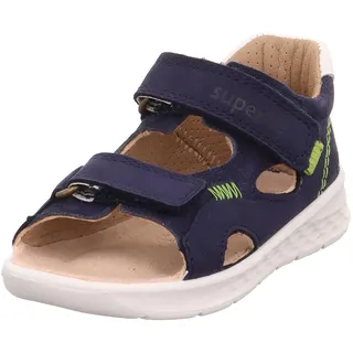 superfit Jungen Lagoon Sandale, Blau Hellgrün 8020, 26