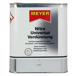 Meyer Nitro Verdünnung 3 Liter, Blechkanister