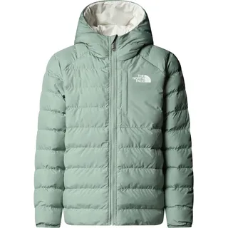 The North Face Kinder Girls Reversible Perrito Hoodie Jacke (Größe 124 , gruen)