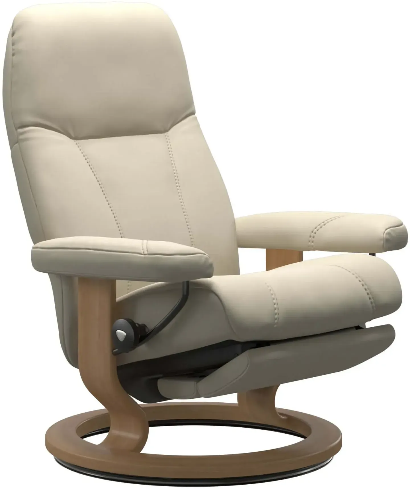 Stressless Consul Power | in Leder Batick Batick Cream M Eichefarben
