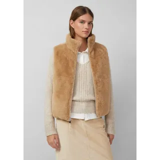 s.Oliver Wendbare Steppweste mit Fell - 42