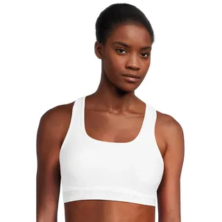 Under Armour Armour Mid Crossback Sport-BH Damen 100 white/white/halo gray L