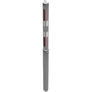 Schake Absperrpfosten Vollversenkbar Profilzylinder 70 mm x 70 mm Feuerverzinkt