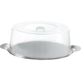 HENDI Tortenplatte, mit Haube, Ø 300 mm