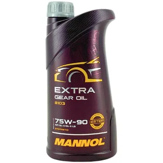 Mannol Extra Gear Oil Getriebeöl 75W-90 GL-4/GL-5 LS 4 + 1 Liter