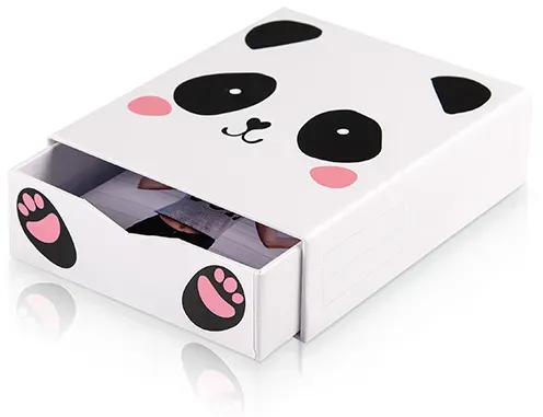 Bilderbox mit 10 Fotos im Design "Panda"