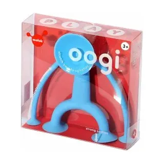 Moluk 2843102 - Oogi, Silikonfigur, 13 cm, blau