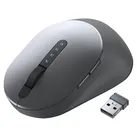 Dell Multi-Device Wireless-Maus MS5320W Grau - Bluetooth, USB-Dongle, 4000 DPI, 5 Tasten, 84g