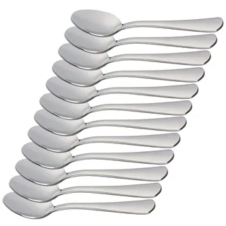 12 Dessertlöffel 15x3,2cm Edelstahl 18/0 Schlichtes Und Elegantes Design