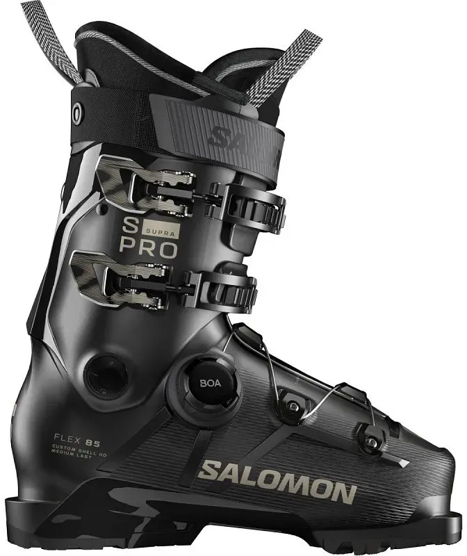 SALOMON Alpinskischuh S/PRO SUPRA BOA 85 W - Da., black/black/light bronze met. (24/24.5 MP)