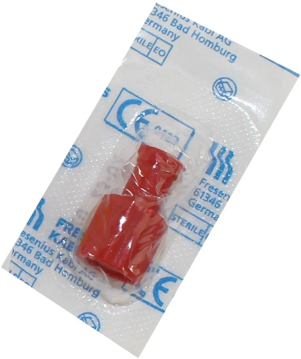Fresenius Kabi Kombistopfen für Luer-/ Luer-Lock Ansätze 100 Stück rot