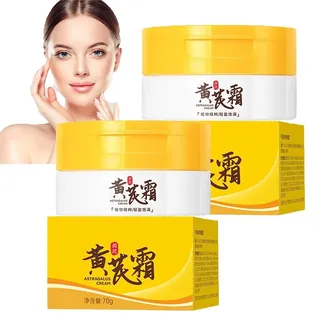Erweichende Astragalus-Creme, hautpflegende Astragalus-Creme, spendet der Haut Feuchtigkeit und strafft leichte Fältchen und verzögert die Hautalterung (2 PCS)