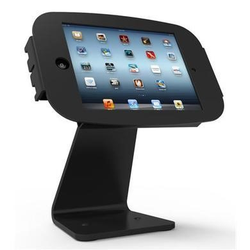 Maclocks Table kiosk 360' rotate and tilt with iPad Mini Space Enclosure BLACK. Fits all iPad mini