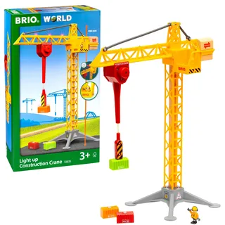 BRIO Großer Baukran mit Licht