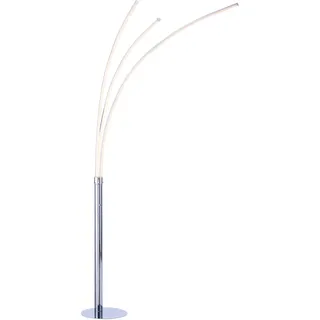 Selltec LED Stehleuchte 19W Chrom