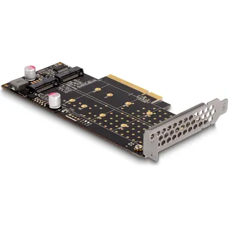 DeLock 2x M.2 PCIe, PCIe 4.0 x8 (89837)