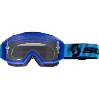 Scott Split Otg Offroad-brille - Blue / Black - Clear Works/CAT0