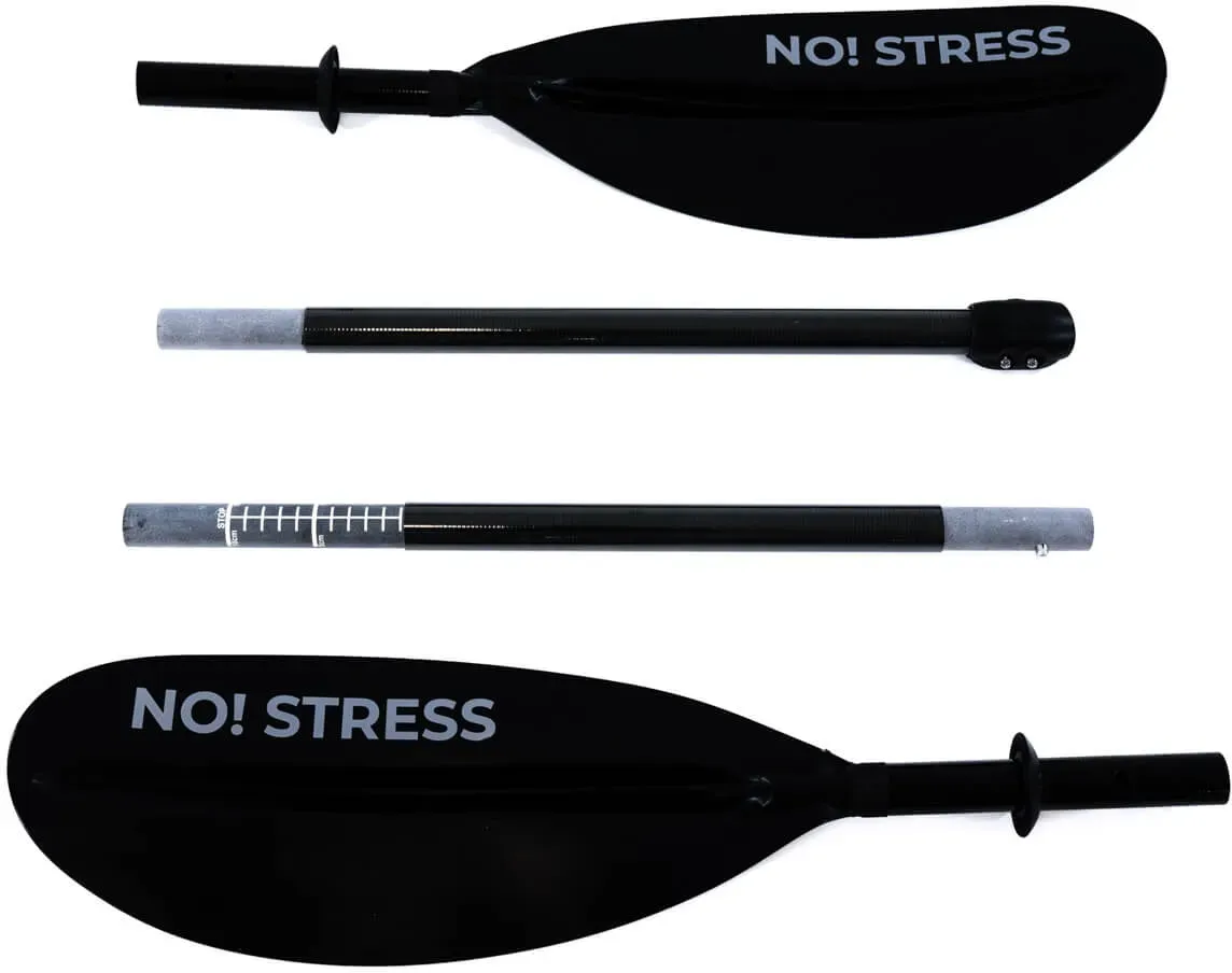 No Stress Nylon Hybrid Kajakpaddel 4-teilig