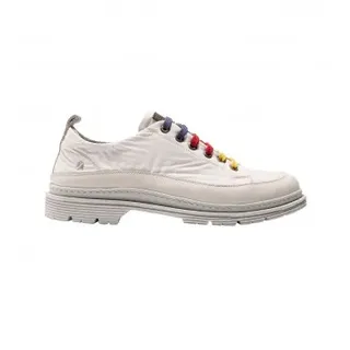 Art Unisex. 118941123003_017 Nylon Weiß Birmingham weiße Turnschuhe (46), Stoff, Wohnung, Schnürsenkel, Lässig