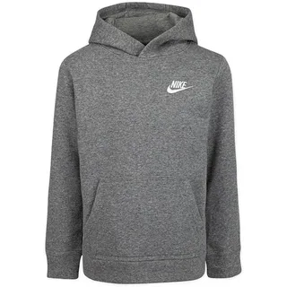 Nike Kids Nike Unisex Kinder Club Hoodie Kapuzenpullover, Grau, 4-5 Jahre