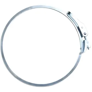 Spannschelle aus Edelstahl mit Hebel  / (Durchmesser (innen)) 400 mm