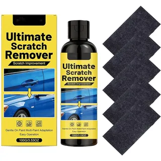 Nanopolix Kratzerentferner, Nanopolix Ultimativer Kratzerentferner, Schnelle Kratzerreparatur und Glanzwiederherstellung für Autos (1 Set)
