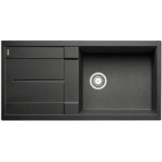 Silgranit Anthrazit 1000 x 500 mm Siebkorbventil