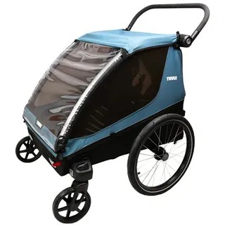 Thule Courier Kinderanhänger aegean blue
