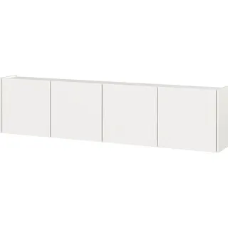 Germania Mehrzweckschrank 183 cm x 45 cm x 25 cm Weiß