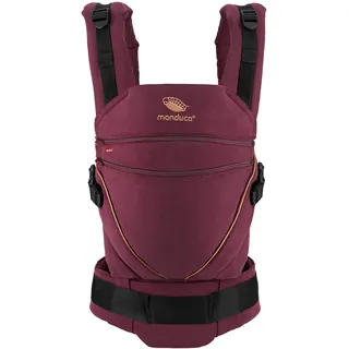 Manduca XT Cotton denimberry-toffee