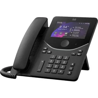 Cisco DESK PHONE 9871 CARBON, Telefon, Schwarz