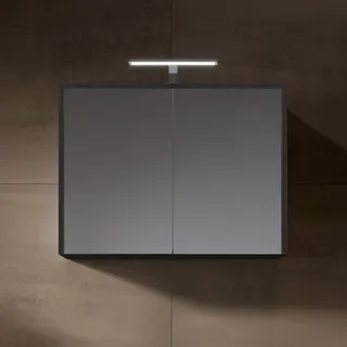 80 cm eiche dunkelgrau