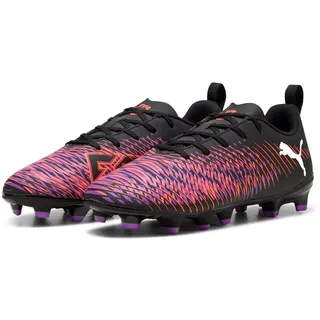 Play FG/AG Fußballschuhe Kinder 01 black/white/glowing red 28