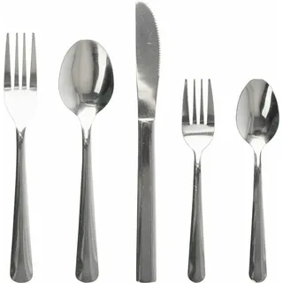 Besteckset aus Edelstahl, 60 Stück, Bgeu-5889 San Ignacio - Silber