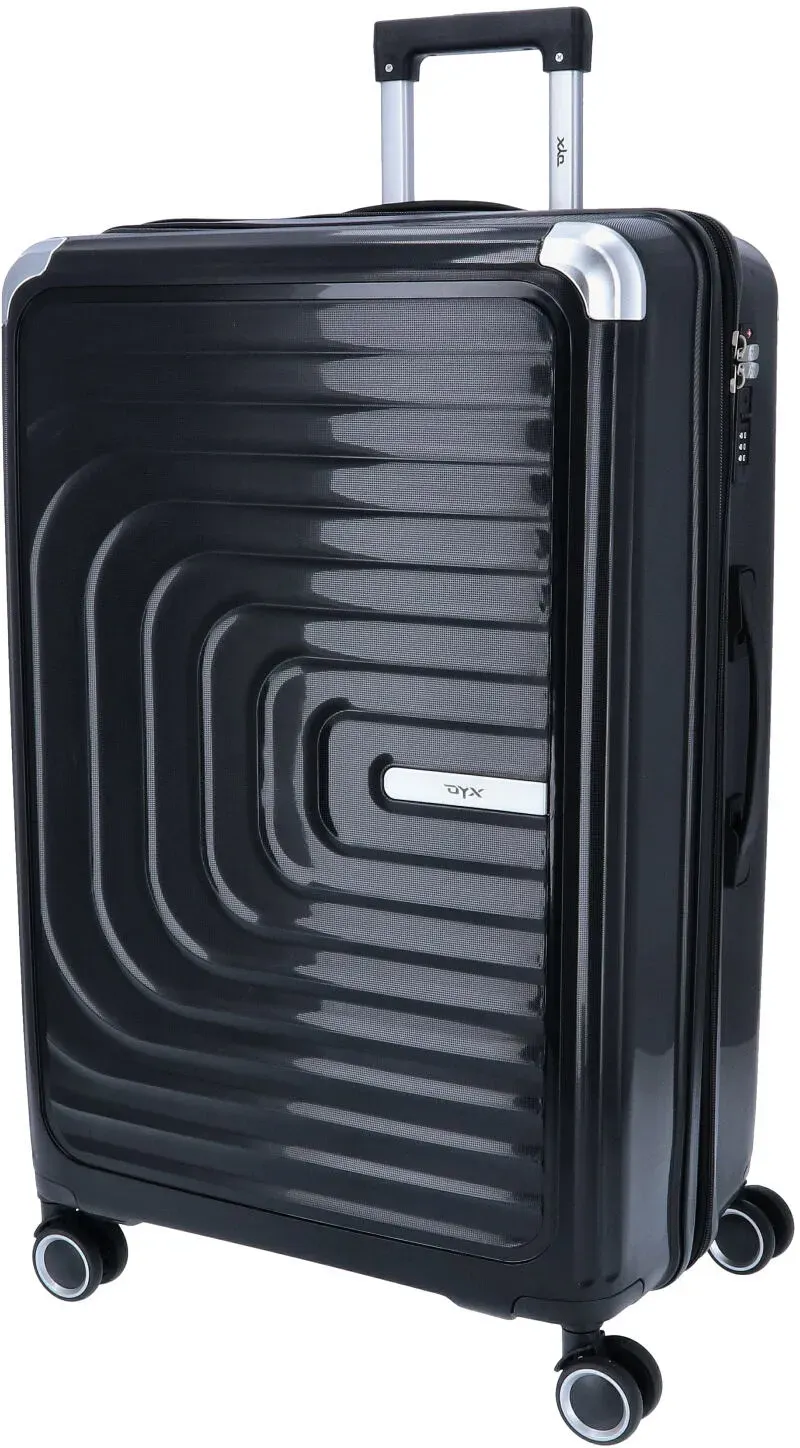 DYX 4 Rollen Trolley L 76 cm Barcelona schwarz