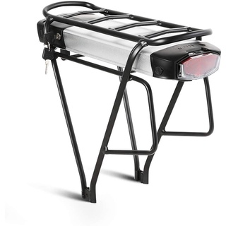 SEASON Gepäckträger Ebike Akku - 36V 13Ah 14.5Ah 15.6Ah 17.4Ah / 48V - 10.4Ah Lithinum-Ionen Batterie für Elektrofahrrad 1000W 750W 500W 350W(mit Ladegerät)