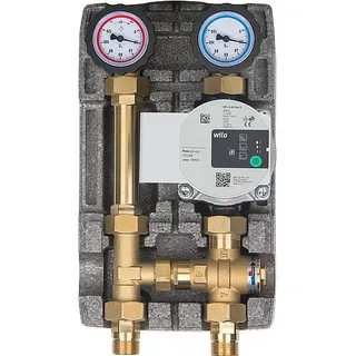 Festbrennstoff-Ladeset Easyflow, DN20 (3/4''), konstant 60°C, Grundfos UPM3S AUTO 15-60