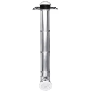 FAKRO Tageslicht-Spot SRT 250, starres Rohr, mit Kuppel, 250 mm