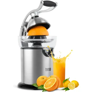 Teesa Zitruspresse 130w Edelstahl Leicht Zu Reinigen 350 Ml