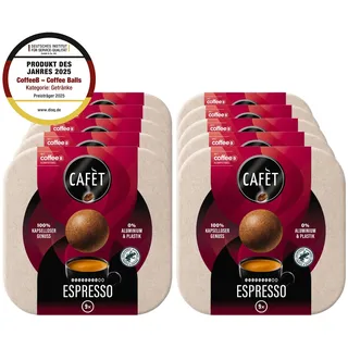 Cafet Espresso für CoffeeB 9 Coffee Balls 51 g, 10er Pack