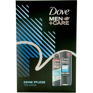 Dove Geschenkset MEN + CARE 1 x Set aus Duschgel & Deo Spray CLEAN COMFORT